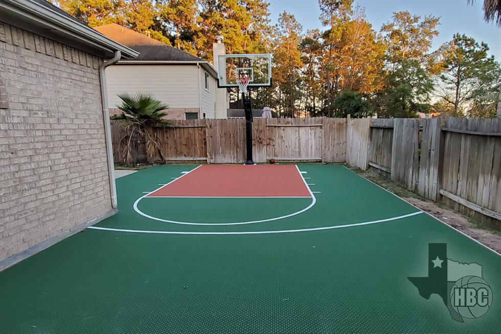 A 3-point Court - Houston Basketball Courts