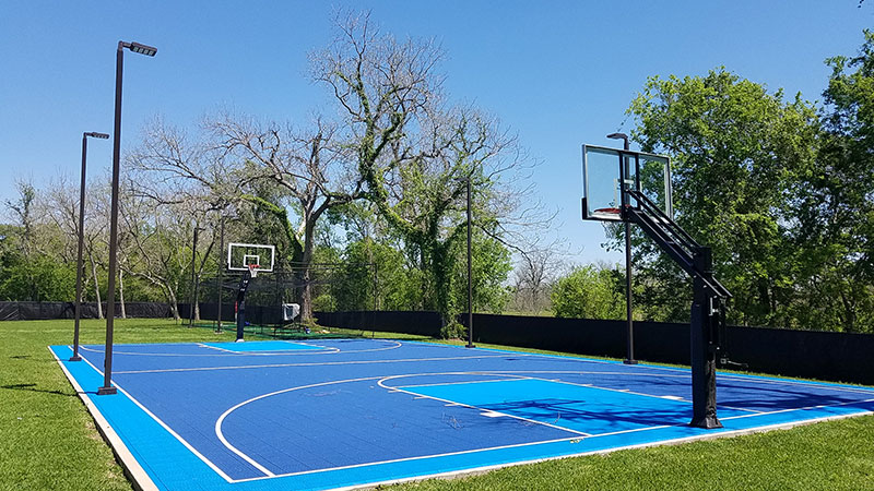 Tempered Glass application in Sports Courts Fences